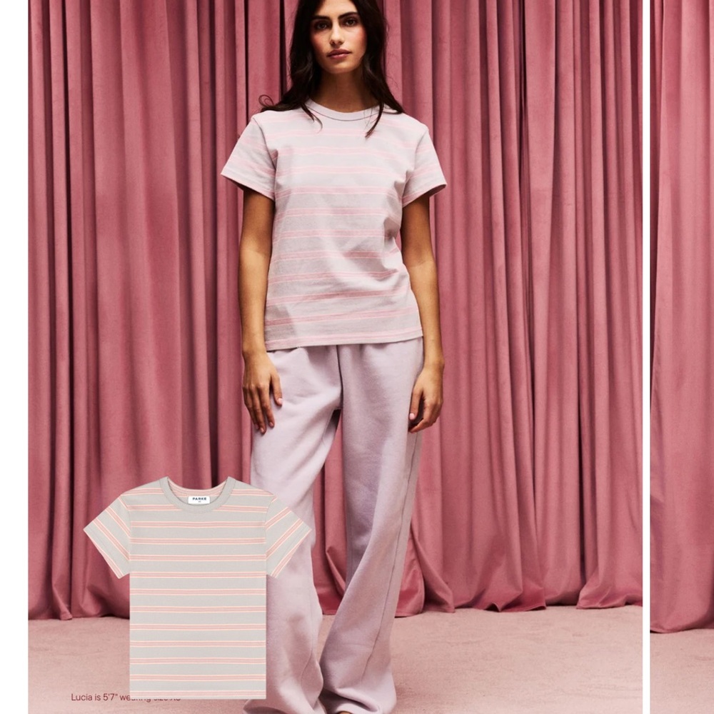 Parke Darling Stripe Top & Pants Set